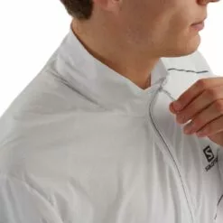 Salomon Sense Mens Windproof Running Jacket White 15 Salomon Sense Mens Windproof Running Jacket White -Wild Earth Shop LC1296800 L 6