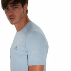 Salomon XA Trail Mens Lightweight Running T-Shirt Ebony 22 Salomon XA Trail Mens Lightweight Running T-Shirt Ebony -Wild Earth Shop LC1474900 L 7