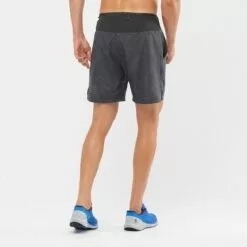 Salomon Xa 7'' Mens Running Shorts Black/AO 7 Salomon Xa 7'' Mens Running Shorts Black/AO -Wild Earth Shop LC147XA7MSH 1