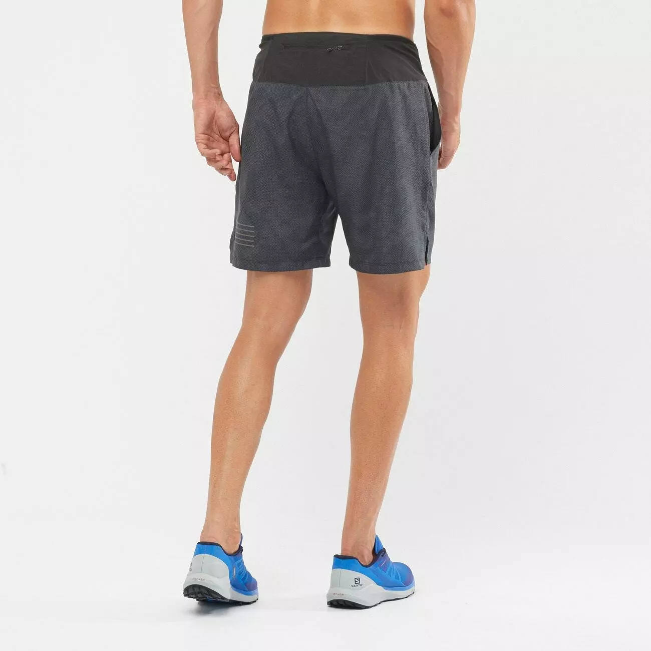 Salomon Xa 7'' Mens Running Shorts Black/AO 3 Salomon Xa 7'' Mens Running Shorts Black/AO - Image 3