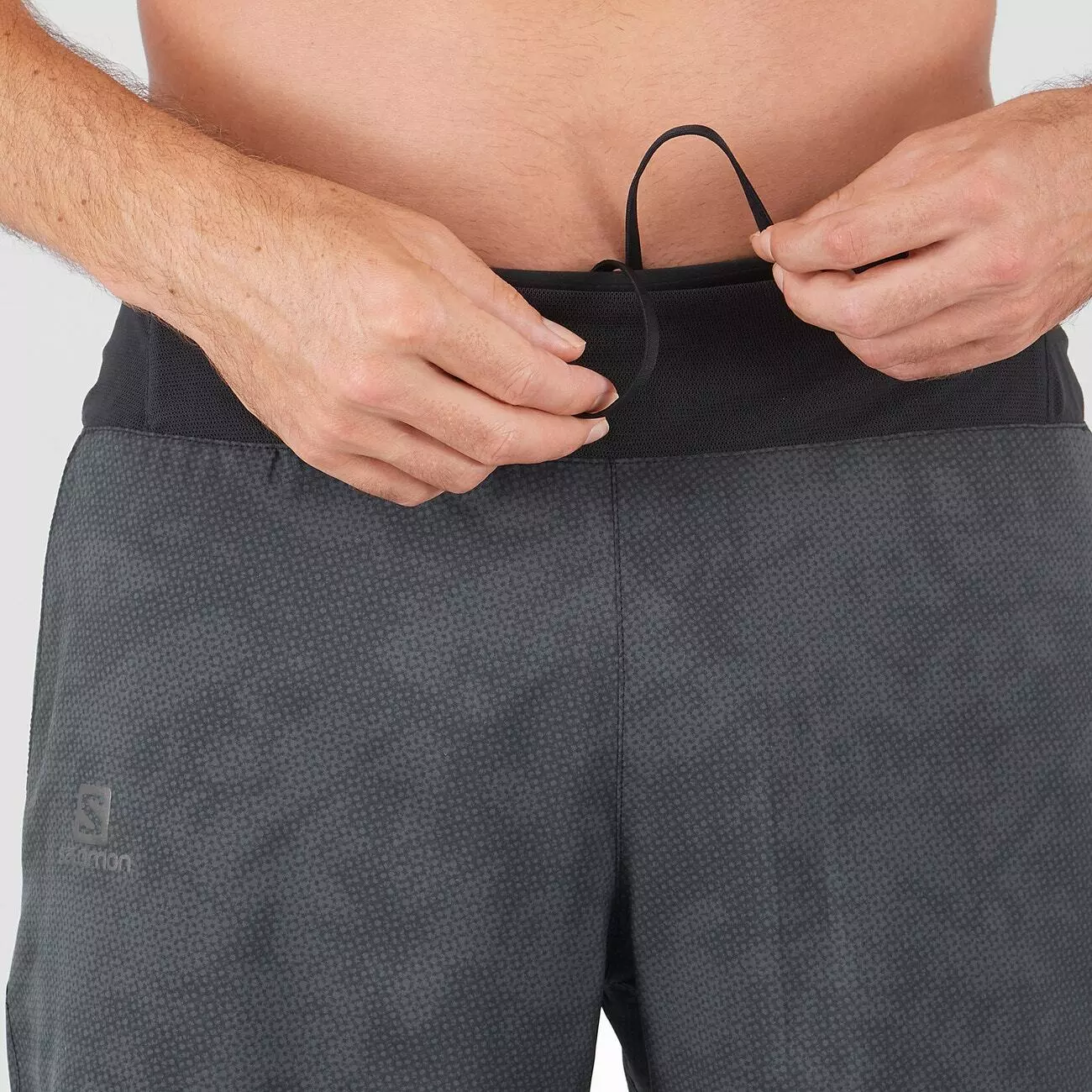Salomon Xa 7'' Mens Running Shorts Black/AO 5 Salomon Xa 7'' Mens Running Shorts Black/AO - Image 5
