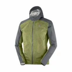 Salomon Bonatti 2.5L Mens Waterproof Jacket Black 16 Salomon Bonatti 2.5L Mens Waterproof Jacket Black -Wild Earth Shop LC1488900 M
