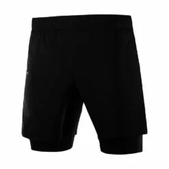 Salomon Xa Twinskin Mens Running Shorts Black 8 Salomon Xa Twinskin Mens Running Shorts Black -Wild Earth Shop LC1494800 L 1