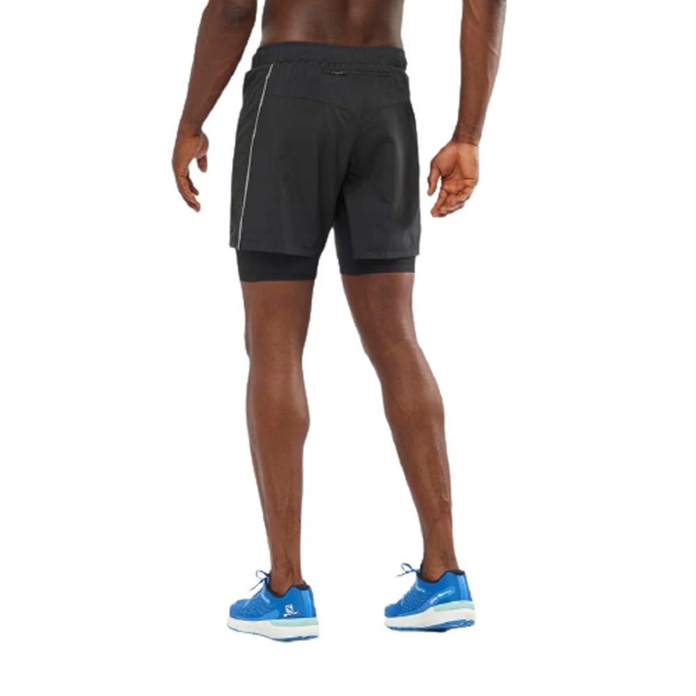Salomon Xa Twinskin Mens Running Shorts Black 5 Salomon Xa Twinskin Mens Running Shorts Black - Image 5