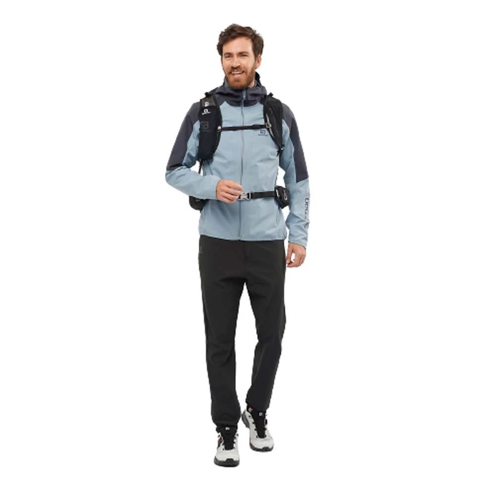 Salomon Outline Mens Waterproof Jacket Martini Olive/Ebony 6 Salomon Outline Mens Waterproof Jacket Martini Olive/Ebony - Image 6