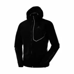 Alternative view of Salomon Bonatti Trail Mens Waterproof Running Jacket Black