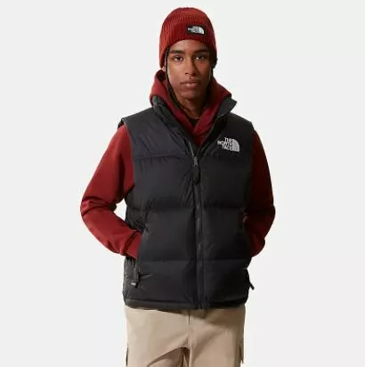 The North Face 1996 Retro Nuptse Mens Insulated Vest Arrowwood Yellow 7 The North Face 1996 Retro Nuptse Mens Insulated Vest Arrowwood Yellow - Image 7