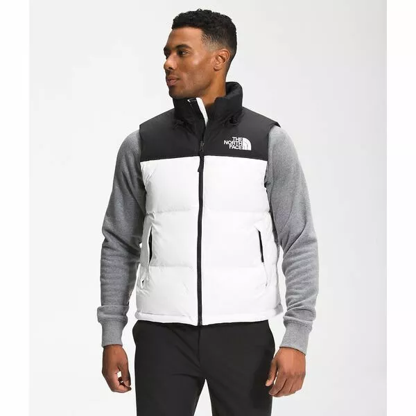 The North Face 1996 Retro Nuptse Mens Insulated Vest Arrowwood Yellow 3 The North Face 1996 Retro Nuptse Mens Insulated Vest Arrowwood Yellow - Image 3