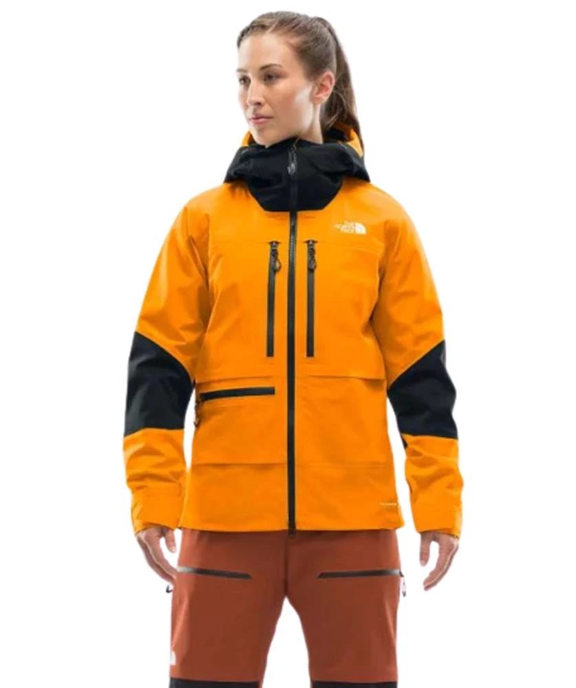 The North Face Summit L5 Futurelight Womens Waterproof Alpine Jacket Knockout Orange/TNF Black 2 The North Face Summit L5 Futurelight Womens Waterproof Alpine Jacket Knockout Orange/TNF Black - Image 2