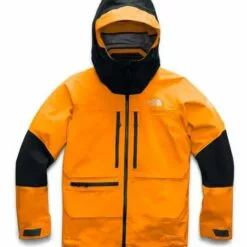 The North Face Summit L5 Futurelight Womens Waterproof Alpine Jacket Knockout Orange/TNF Black