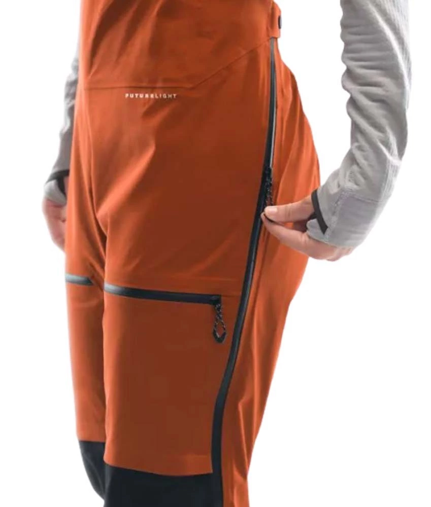 The North Face Summit L5 Futurelight Full Zip Bib Womens Alpine Overpants Picante Red/TNF Black 5 The North Face Summit L5 Futurelight Full Zip Bib Womens Alpine Overpants Picante Red/TNF Black - Image 5