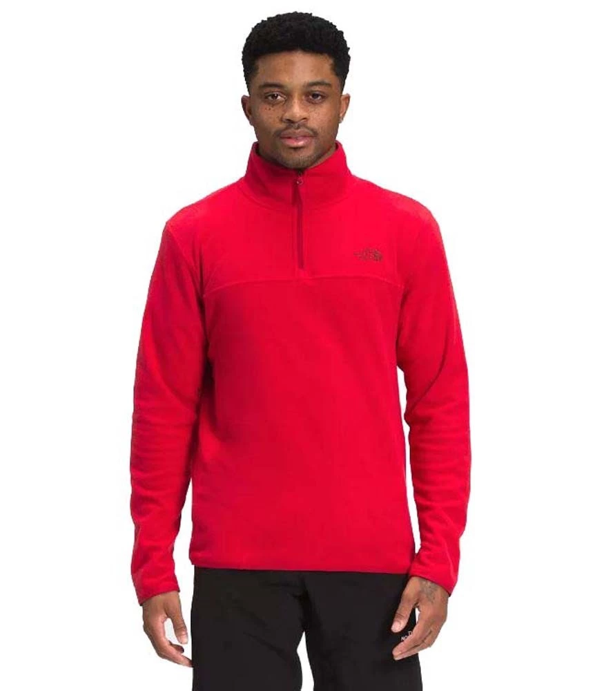 The North Face TKA Glacier 1/4 Zip Mens Pullover Fleece Jacket Mid Grey/Mid Grey 7 The North Face TKA Glacier 1/4 Zip Mens Pullover Fleece Jacket Mid Grey/Mid Grey - Image 7
