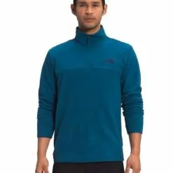 The North Face TKA Glacier 1/4 Zip Mens Pullover Fleece Jacket Mid Grey/Mid Grey 23 The North Face TKA Glacier 1/4 Zip Mens Pullover Fleece Jacket Mid Grey/Mid Grey -Wild Earth Shop NF0A48KR17F R0S 2