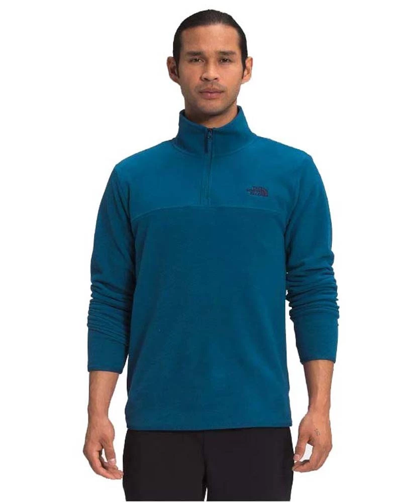The North Face TKA Glacier 1/4 Zip Mens Pullover Fleece Jacket Mid Grey/Mid Grey 8 The North Face TKA Glacier 1/4 Zip Mens Pullover Fleece Jacket Mid Grey/Mid Grey - Image 8