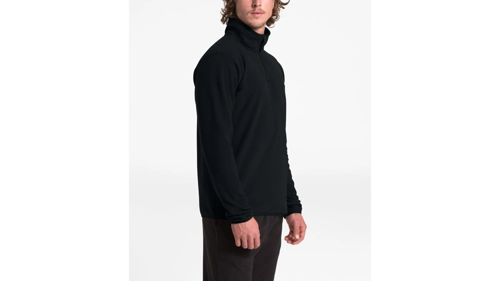The North Face TKA Glacier 1/4 Zip Mens Pullover Fleece Jacket Mid Grey/Mid Grey 13 The North Face TKA Glacier 1/4 Zip Mens Pullover Fleece Jacket Mid Grey/Mid Grey - Image 13