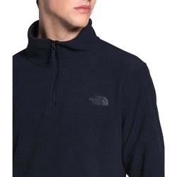 The North Face TKA Glacier 1/4 Zip Mens Pullover Fleece Jacket Mid Grey/Mid Grey 15 The North Face TKA Glacier 1/4 Zip Mens Pullover Fleece Jacket Mid Grey/Mid Grey - Image 15