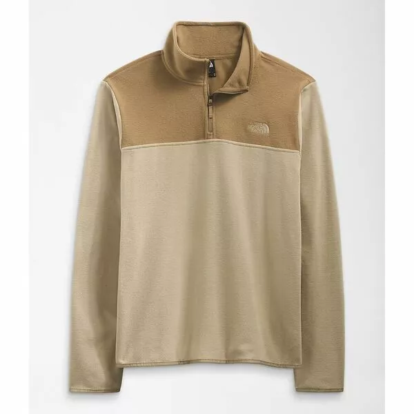 The North Face TKA Glacier 1/4 Zip Mens Pullover Fleece Jacket Mid Grey/Mid Grey 4 The North Face TKA Glacier 1/4 Zip Mens Pullover Fleece Jacket Mid Grey/Mid Grey - Image 4