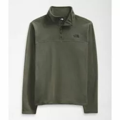 Alternative view of The North Face TKA Glacier 1/4 Zip Mens Pullover Fleece Jacket Mid Grey/Mid Grey