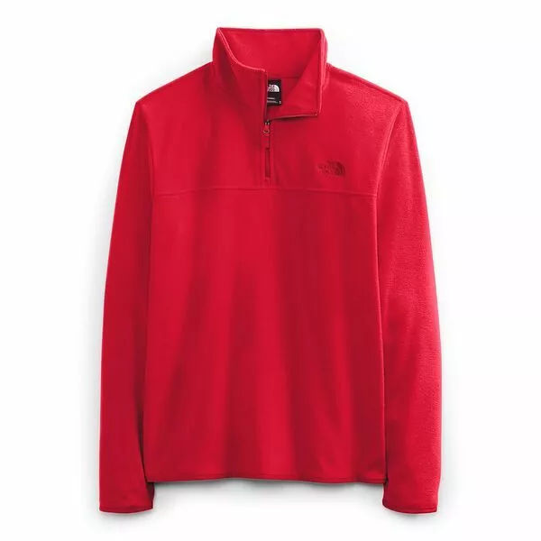 The North Face TKA Glacier 1/4 Zip Mens Pullover Fleece Jacket Mid Grey/Mid Grey 6 The North Face TKA Glacier 1/4 Zip Mens Pullover Fleece Jacket Mid Grey/Mid Grey - Image 6