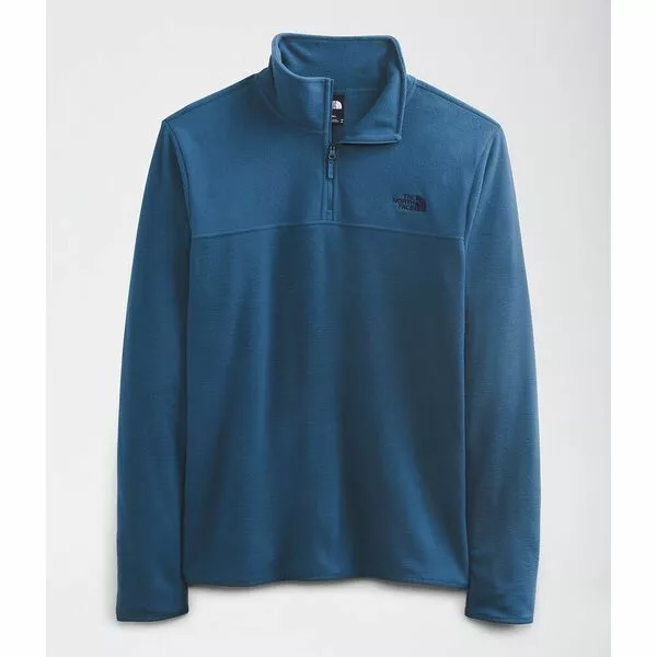 The North Face TKA Glacier 1/4 Zip Mens Pullover Fleece Jacket Mid Grey/Mid Grey 5 The North Face TKA Glacier 1/4 Zip Mens Pullover Fleece Jacket Mid Grey/Mid Grey - Image 5