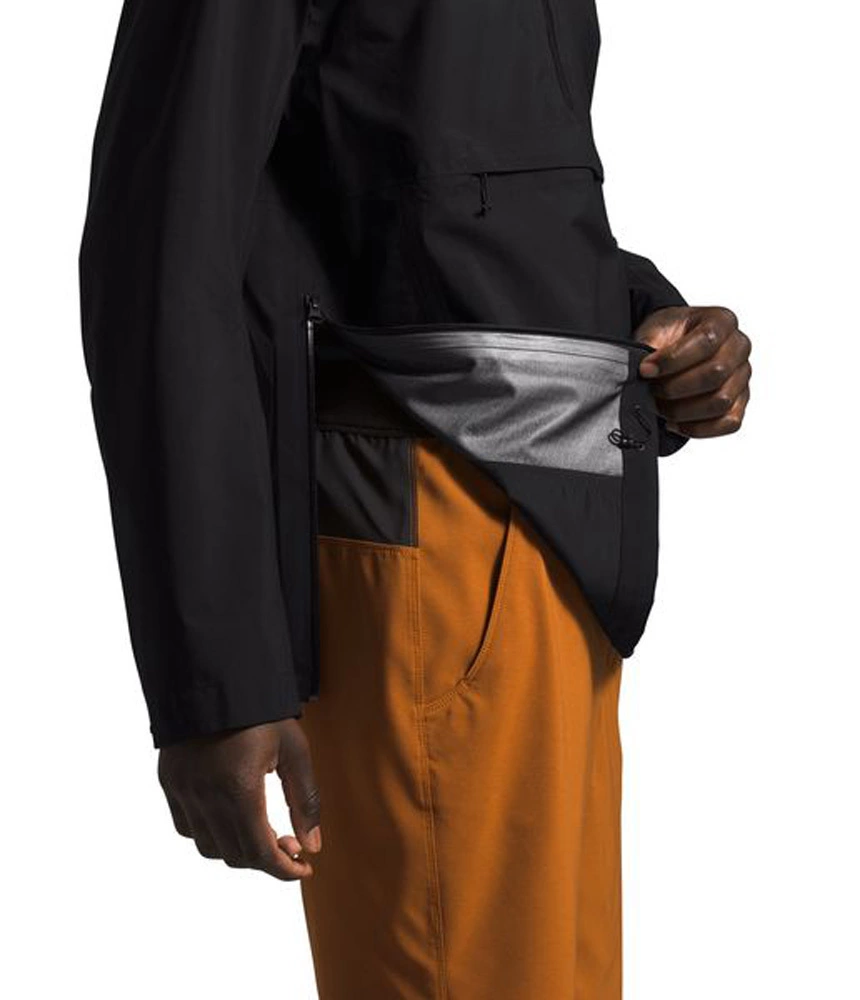 The North Face Arque Active Trail Futurelight Mens Waterproof Running Jacket TNF Black 6 The North Face Arque Active Trail Futurelight Mens Waterproof Running Jacket TNF Black - Image 6