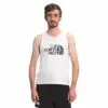 The North Face Flight Weightless Mens Running Singlet TNF White