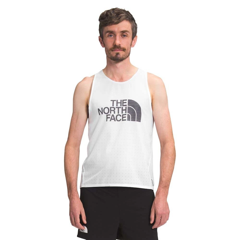 The North Face Flight Weightless Mens Running Singlet TNF White 1 The North Face Flight Weightless Mens Running Singlet TNF White