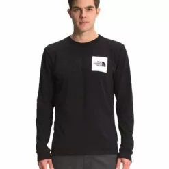 The North Face Fine L/S Mens Tee TNF White