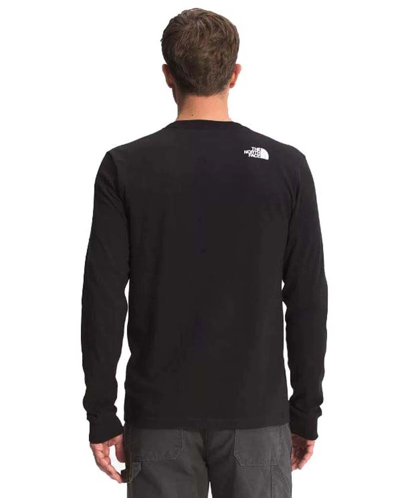 The North Face Fine L/S Mens Tee TNF White 6 The North Face Fine L/S Mens Tee TNF White - Image 6