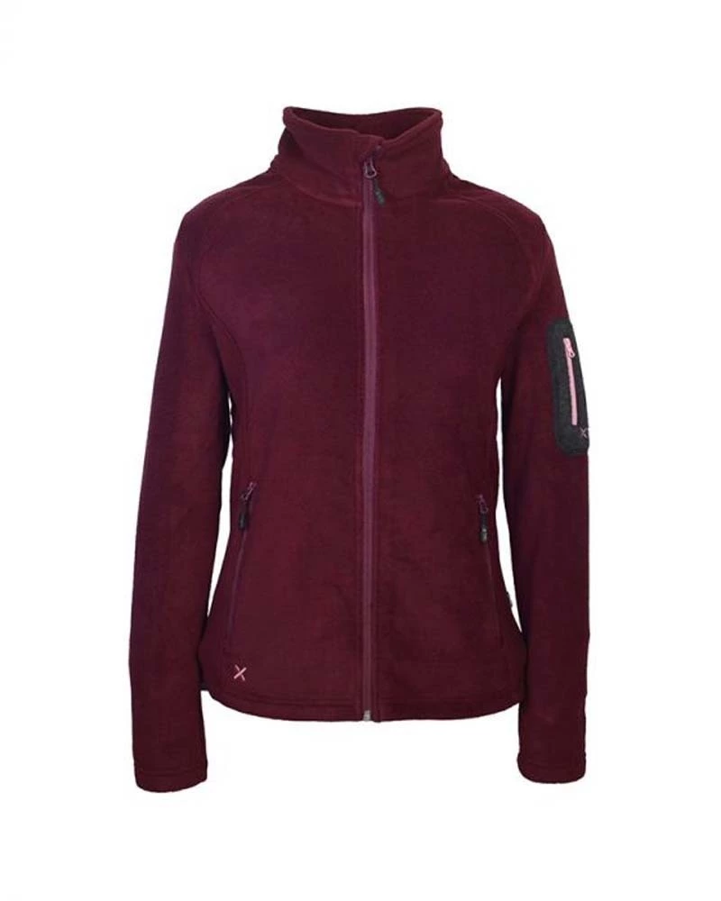 XTM Wildcat DWR Womens Fleece Jacket Shiraz 1 XTM Wildcat DWR Womens Fleece Jacket Shiraz