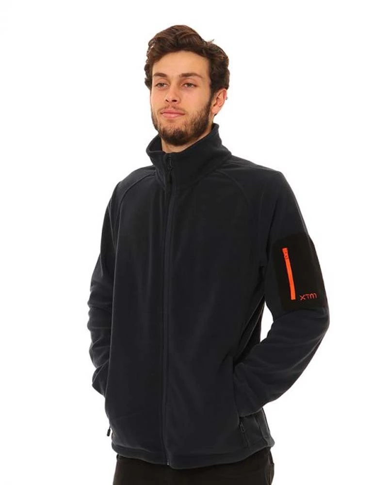 XTM Wildcat DWR Mens Fleece Jacket Navy 5 XTM Wildcat DWR Mens Fleece Jacket Navy - Image 5