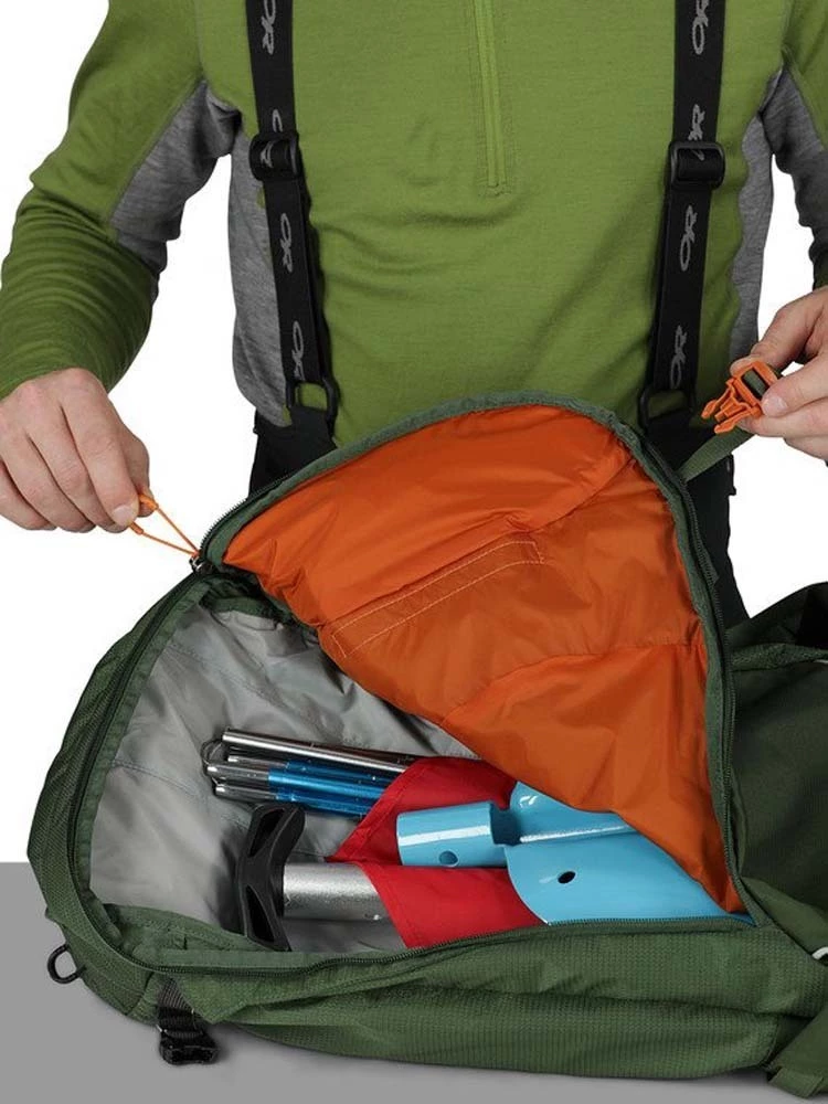 Osprey Soelden 22L Mens Backcountry Backpack Dustmoss Green 8 Osprey Soelden 22L Mens Backcountry Backpack Dustmoss Green - Image 8