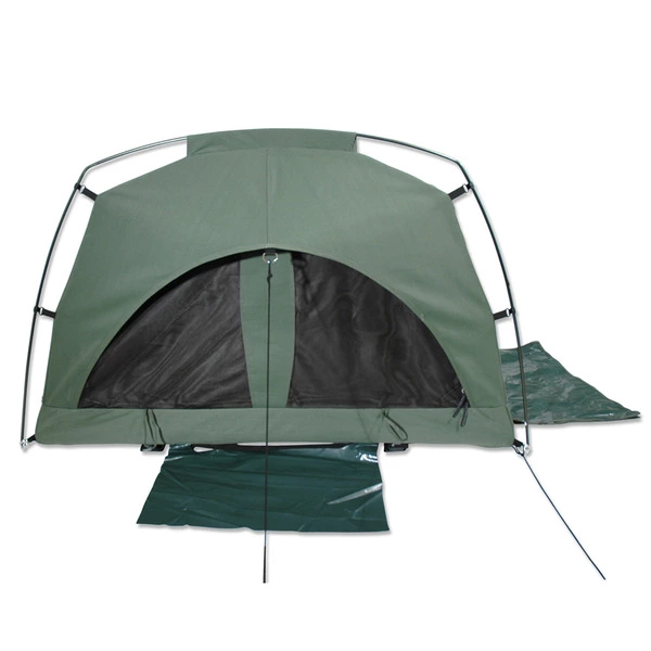 Sahara Swags Sahara Wanderer Deluxe King Single Dome Canvas Swag & Bag 3 Sahara Swags Sahara Wanderer Deluxe King Single Dome Canvas Swag & Bag - Image 3