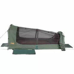 Sahara Swags Sahara Wanderer Deluxe King Single Dome Canvas Swag & Bag 12 Sahara Swags Sahara Wanderer Deluxe King Single Dome Canvas Swag & Bag -Wild Earth Shop SA MS 2 SGL 2
