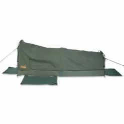 Sahara Swags Sahara Wanderer Deluxe King Single Dome Canvas Swag & Bag 13 Sahara Swags Sahara Wanderer Deluxe King Single Dome Canvas Swag & Bag -Wild Earth Shop SA MS 2 SGL 3