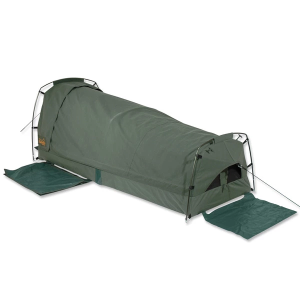 Sahara Swags Sahara Vagabond Deluxe Double Dome Canvas Swag & Bag 4 Sahara Swags Sahara Vagabond Deluxe Double Dome Canvas Swag & Bag - Image 4