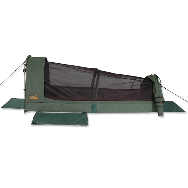 Sahara Swags Sahara Vagabond Deluxe Double Dome Canvas Swag & Bag 7 Sahara Swags Sahara Vagabond Deluxe Double Dome Canvas Swag & Bag - Image 7