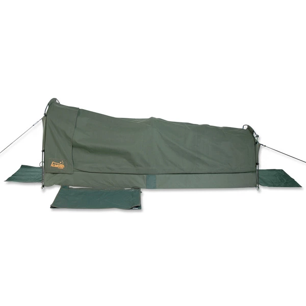 Sahara Swags Sahara Wanderer Deluxe Double Dome Canvas Swag & Bag 5 Sahara Swags Sahara Wanderer Deluxe Double Dome Canvas Swag & Bag - Image 5
