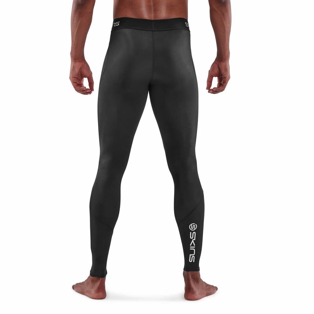 Skins Series-1 Compression Long Mens Tights Black 2 Skins Series-1 Compression Long Mens Tights Black - Image 2