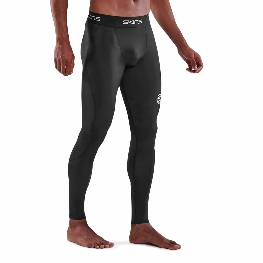 Skins Series-1 Compression Long Mens Tights Black 3 Skins Series-1 Compression Long Mens Tights Black - Image 3