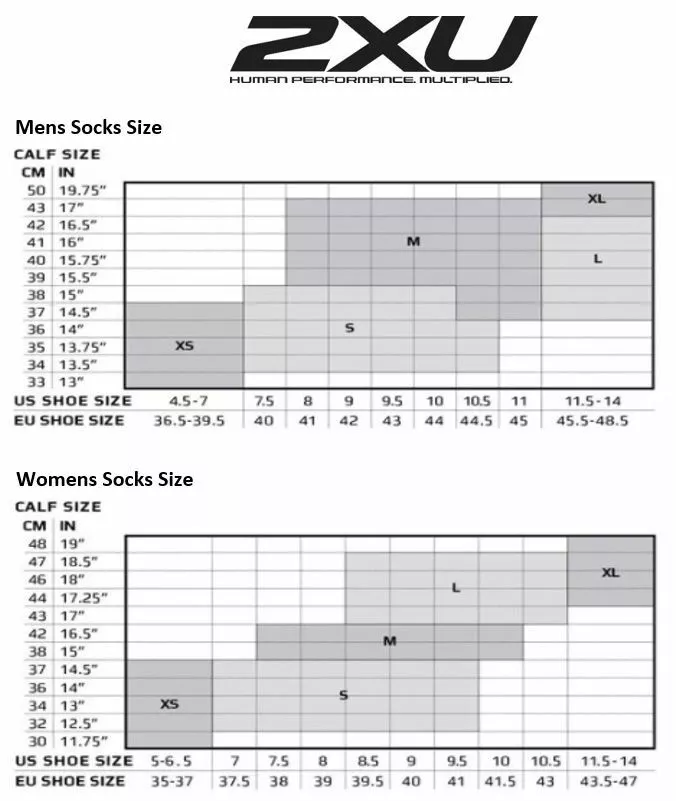 2XU Elite MCS Compression Calf Guards Unisex 2 2XU Elite MCS Compression Calf Guards Unisex - Image 2