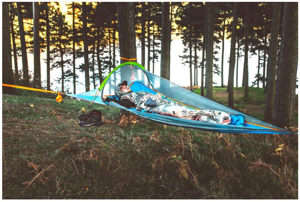 Tentsile Una 1-Person Tree Tent Orange 6 Tentsile Una 1-Person Tree Tent Orange - Image 6