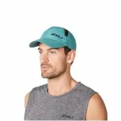 2XU Run Cap White/White -Wild Earth Shop UQ5685f 5