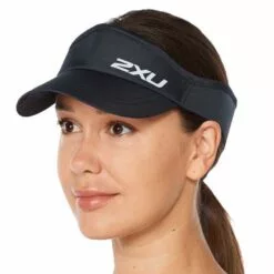 2XU Run Visor Acid/Black 21 2XU Run Visor Acid/Black -Wild Earth Shop UQ5686f