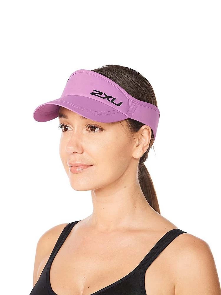 2XU Run Visor Acid/Black 2 2XU Run Visor Acid/Black - Image 2