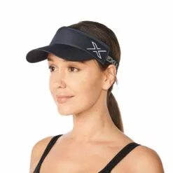 2XU Performance Visor India Ink/White 22 2XU Performance Visor India Ink/White -Wild Earth Shop UQ6165f 1