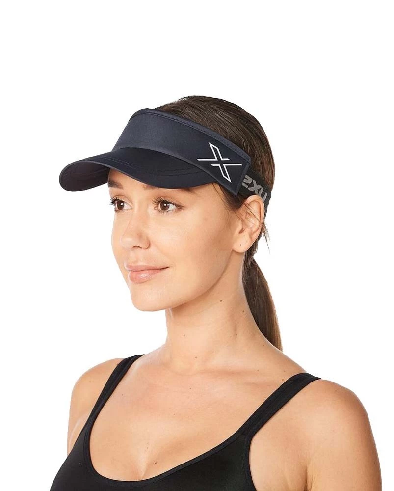 2XU Performance Visor India Ink/White 9 2XU Performance Visor India Ink/White - Image 9
