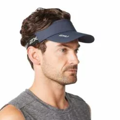 2XU Performance Visor India Ink/White 24 2XU Performance Visor India Ink/White -Wild Earth Shop UQ6165f 3