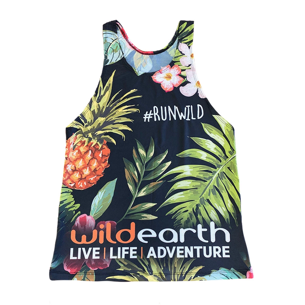 Wild Earth Race Tech Mens Running Singlet 1 Wild Earth Race Tech Mens Running Singlet