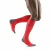CEP Tall Compression Mens Running Socks 3.0 Lava/Grey